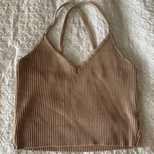 Knit tank top
